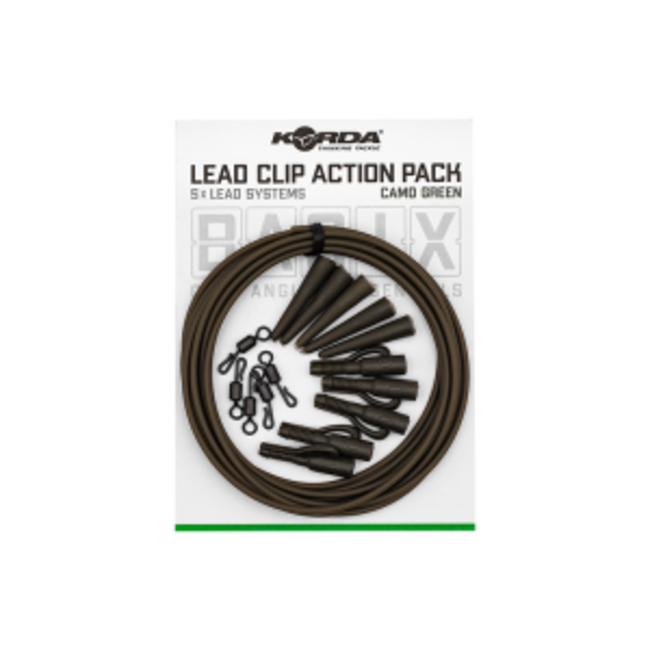 Korda Basix Lead Clip Action Pack
