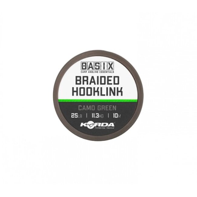 Korda Basix Hooklink tressé (10m)