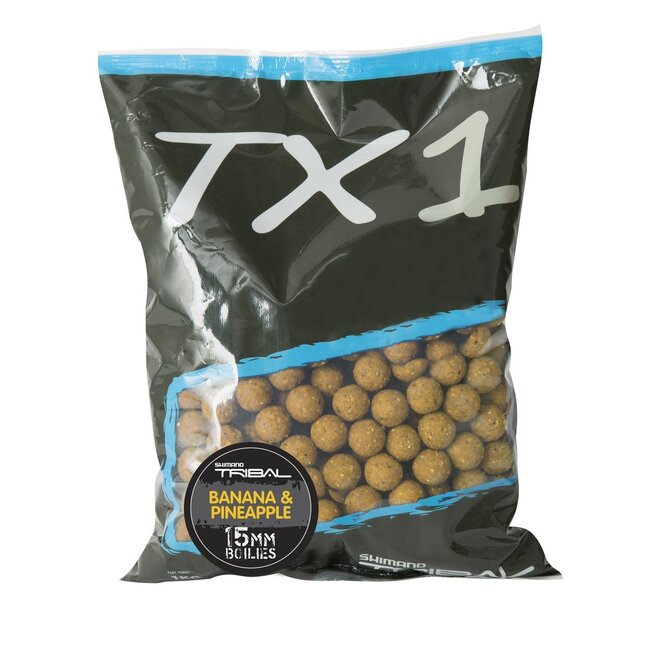 Shimano Bouillettes Banane & Ananas - 1KG - Jaune