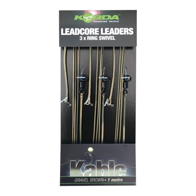 Korda Leadcore Leader Ring Swivel (3 pièces)