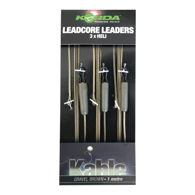 Korda Leadcore Leader Heli Rig (3 pièces)