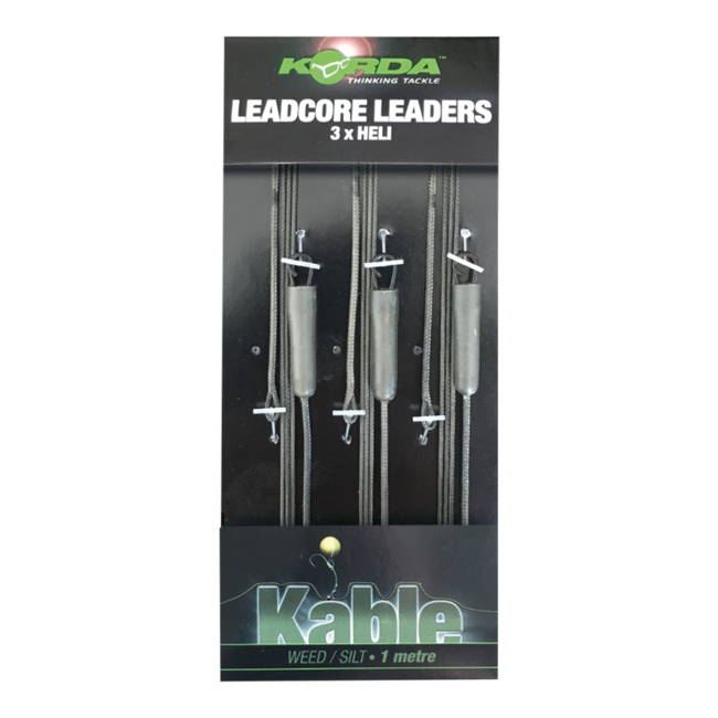 Korda Leadcore Leader Heli Rig (3 pièces)