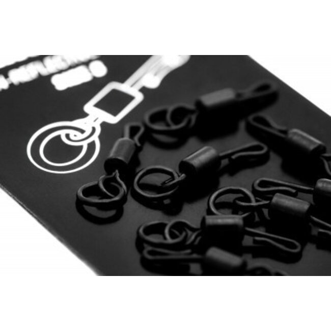 Korda Anneau à changement rapide pivotant Size 8 (10 pièces)