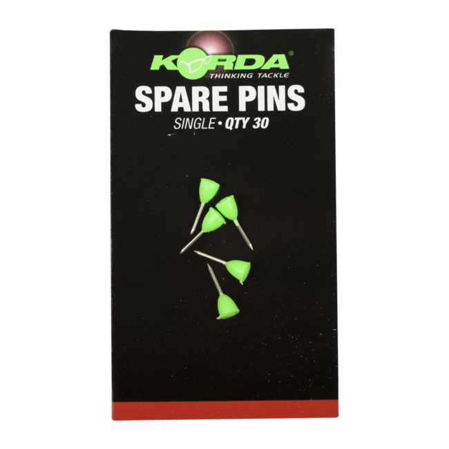 Korda Goupilles simples pour coffres Rig (30 pièces)