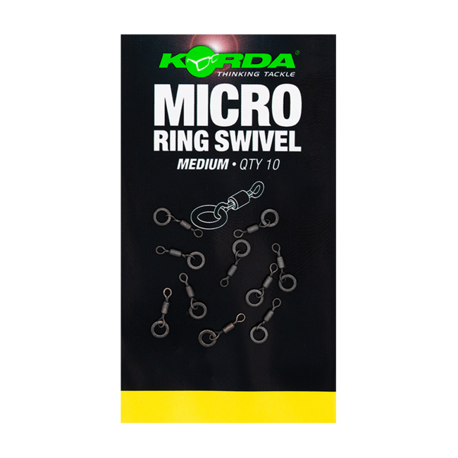 Korda Micro Rig Ring Swivel (10 pièces)