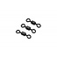 Korda Micro Rig Swivel (20 pièces)