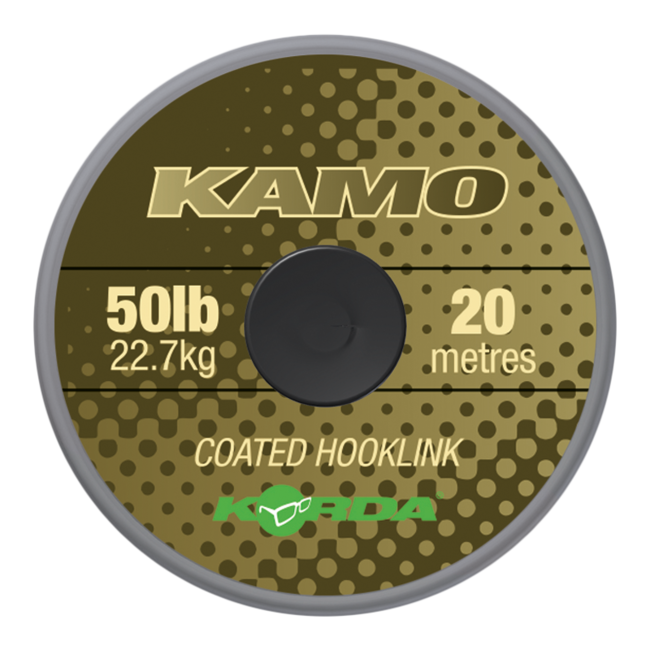 Korda Kamo Coated Hooklink (20 mètres) | Matériel de hooklink