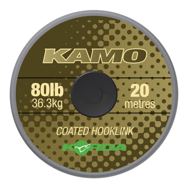Korda Kamo Coated Hooklink (20 mètres) | Matériel de hooklink