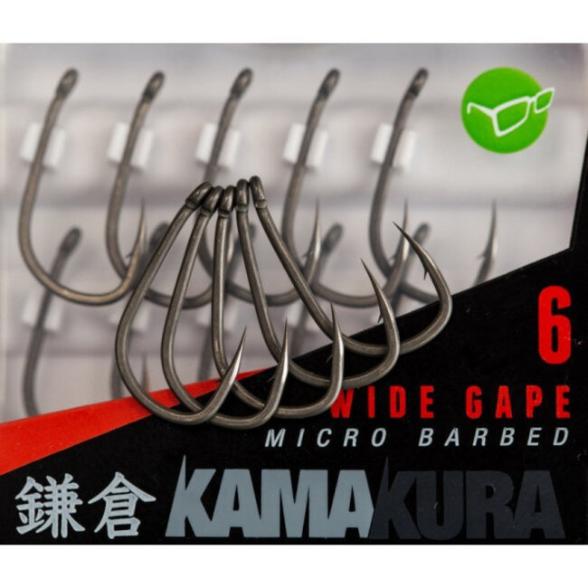 Korda Kamakura Wide Gape (10 pièces) | Hameçon à carpe