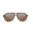 Korda Lunettes de soleil Aviator | monture tortue | verre marron