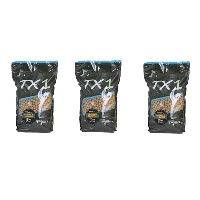 Shimano 15kg Bulk Banana & Pineapple Bouillettes Promo