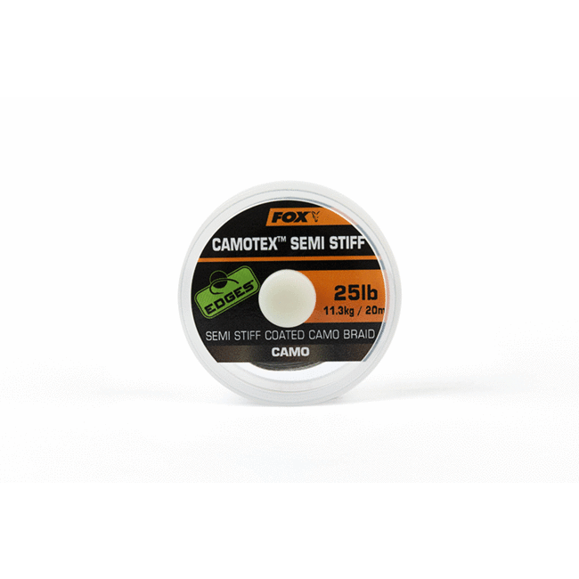 FOX Camotex Semi-Stiff (20m) | Matériel de hooklink