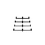 Avid Carp Lok Down Fixed Buzzerbar (3-Rods)