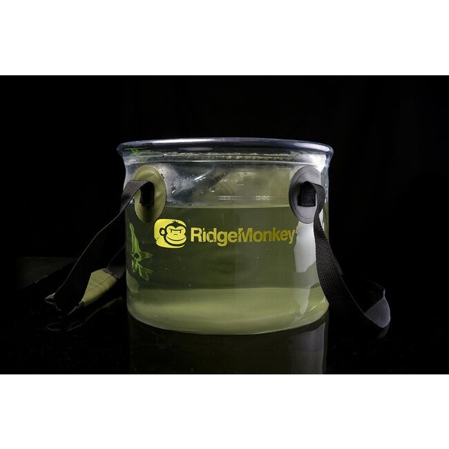 RidgeMonkey Seau pliant perspectif de 10 litres (Bucket)