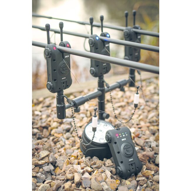 Sonik SKX 3+1 Alarme + Lampe de Biwy | Détecteurs de morsures