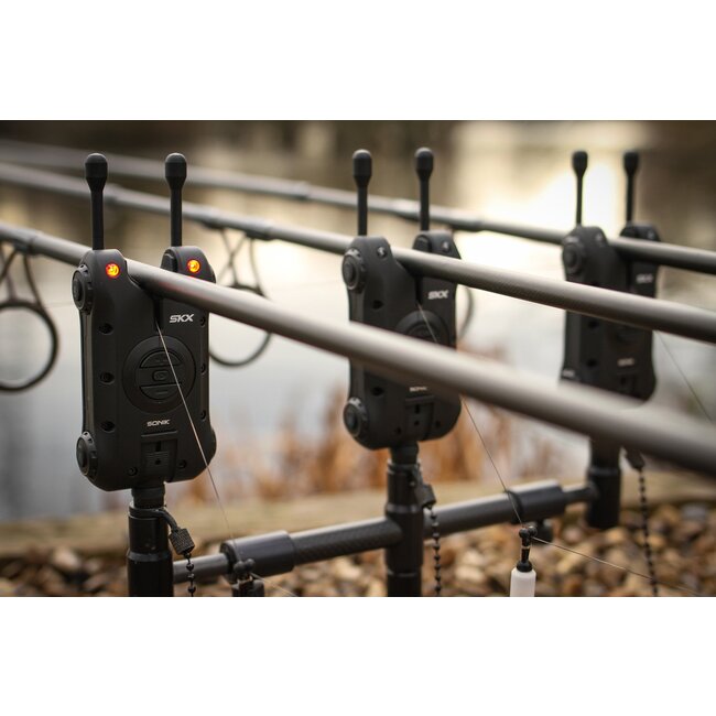 Sonik SKX 3+1 Alarme + Lampe de Biwy | Détecteurs de morsures