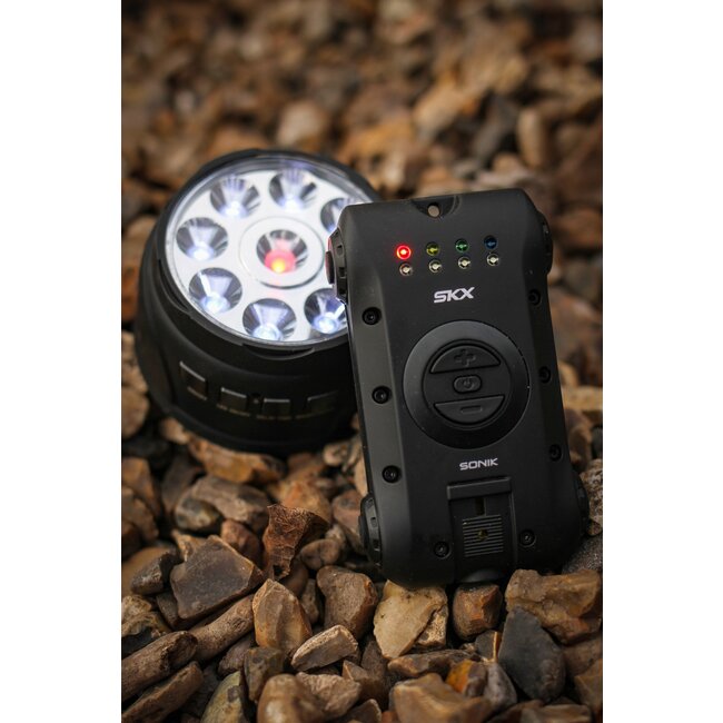 Sonik SKX 3+1 Alarme + Lampe de Biwy | Détecteurs de morsures