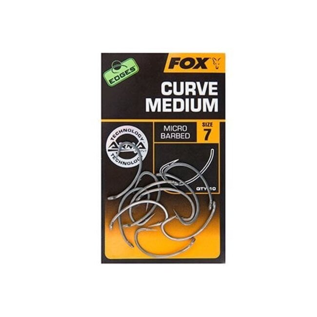 FOX Edges Curve Shank Medium (Carp hook)