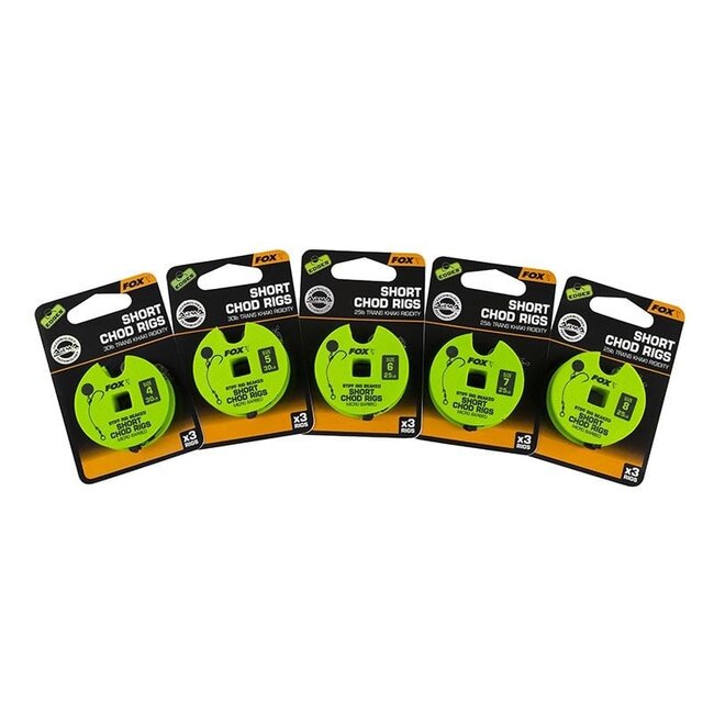 FOX Short Chod Rig (3 pièces)