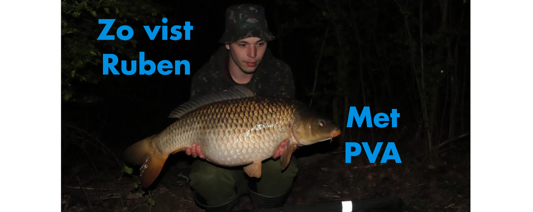 Voici comment Ruben, de KC, pêche avec du PVA