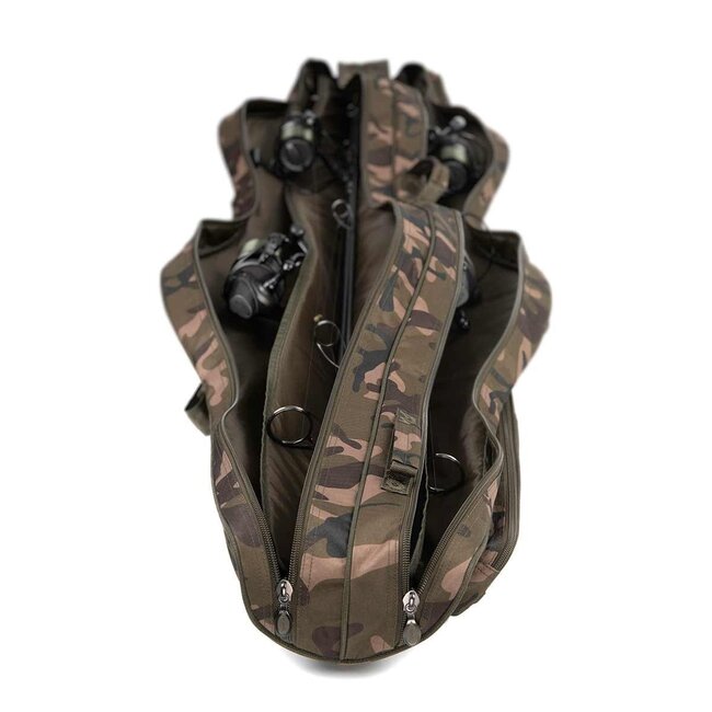FOX Camolite 4 Rod Hardcases - Etui de protection pour cannes à pêche en style Fox Camo