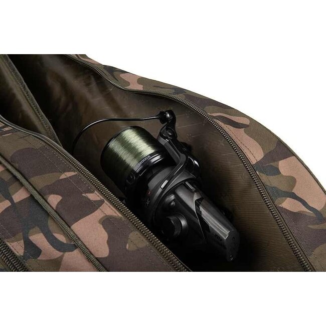 FOX Camolite 4 Rod Hardcases - Etui de protection pour cannes à pêche en style Fox Camo
