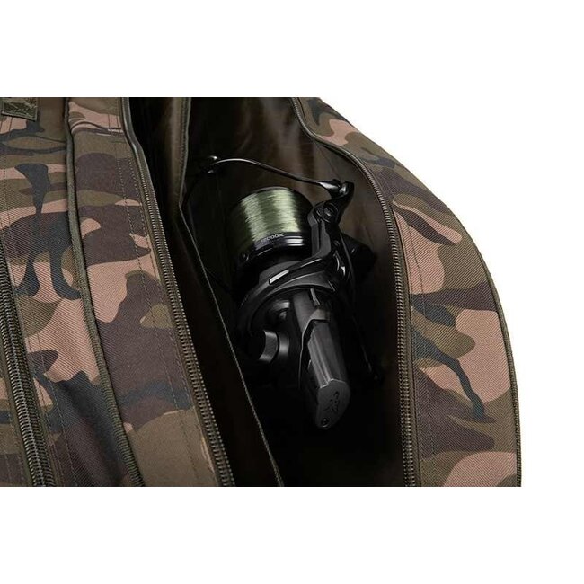 FOX Camolite 6 Rod Hardcases - Étui pour six cannes à pêche en style Fox Camo
