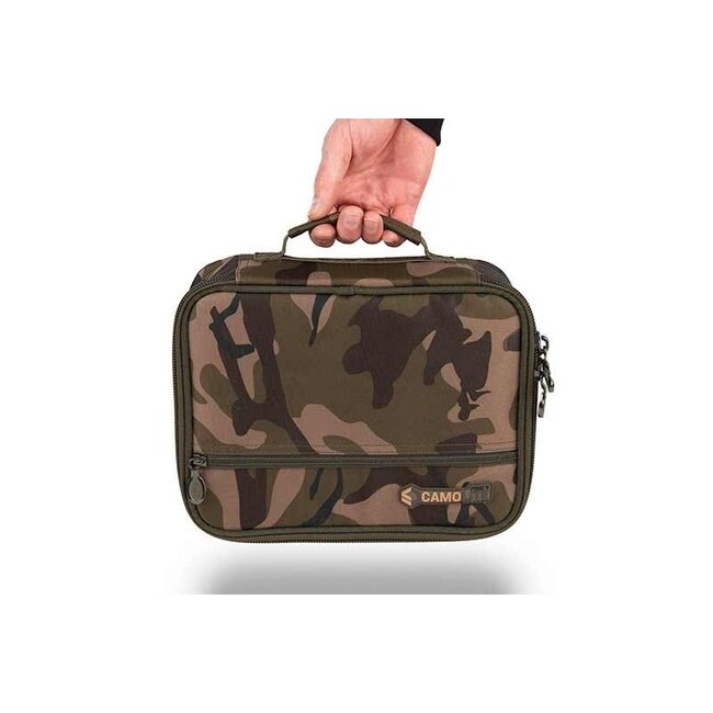 FOX Camolite Gadget Safe - Sac de rangement pour gadgets et chargeurs au design Fox Camo