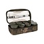 FOX Camolite 12 Pot Hookbait Case - Sacoche à hameçons résistante à l'eau avec 12 pots en Fox Camo