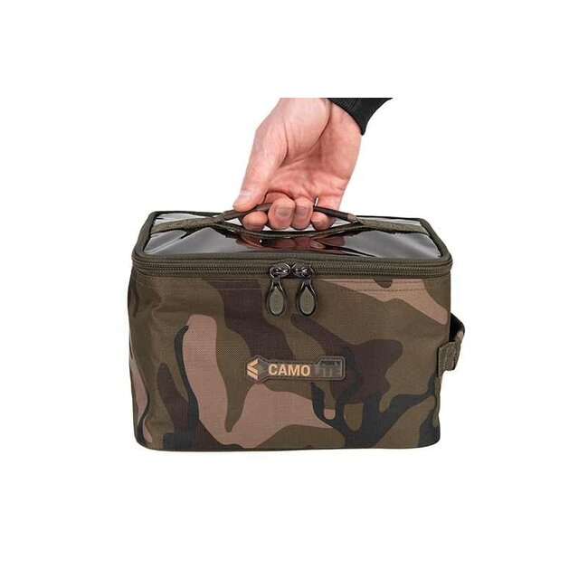 FOX Camolite XL Accessory Bag - Sacoche à accessoires résistante à l'eau en motif Fox Camo