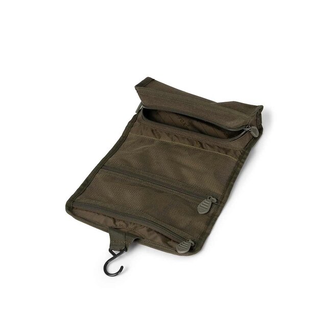 FOX Sac de lavage Voyager Roll avec crochet de suspension, poches zippées et polyester résistant à l'eau