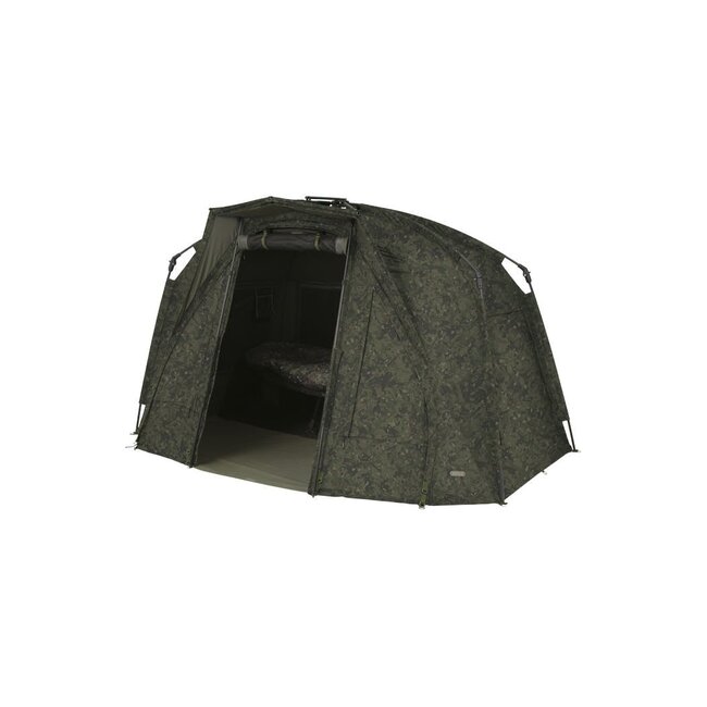 Trakker Tempest RS 100 Camo - Tente de pêche à montage rapide avec ventilation et étanchéité