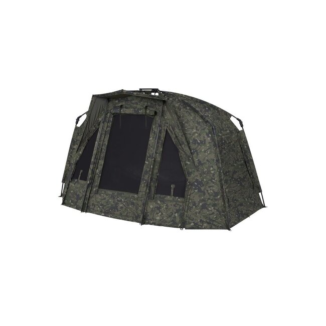 Trakker Housse Tempest RS Full Infill Panel Camo avec double porte zippée et système de ventilation