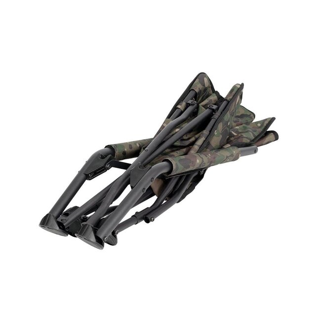 Trakker RLX Scout Chair - Chaise super légère et confortable pour les pêcheurs mobiles avec design Camo