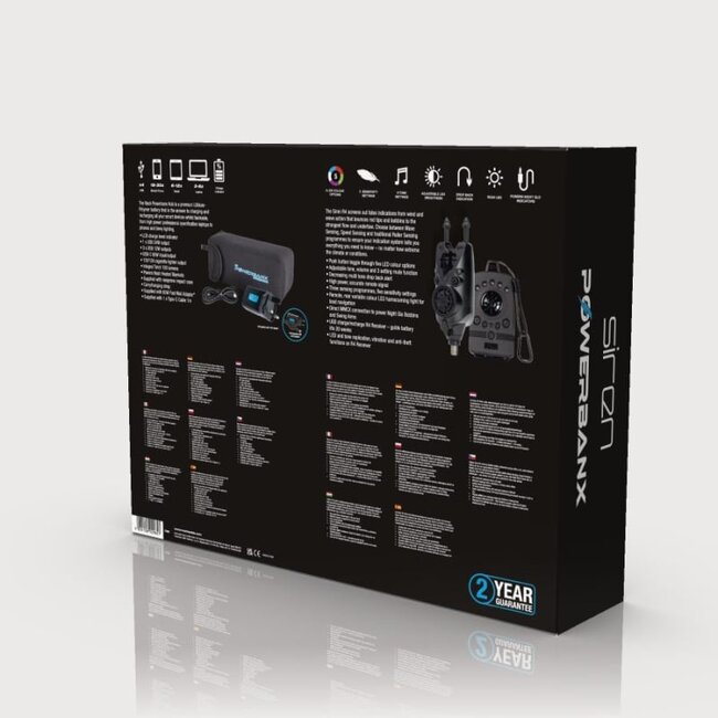 Nash Siren R4 3+1 + Powerbanx 80k Hub Bundle - Limited Edition