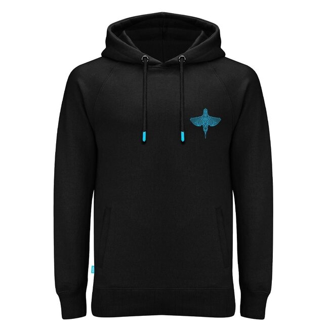 Kumu Take Flight Hoodie martin-pêcheur avec tissu brossé doux et luxueux et sweat à capuche