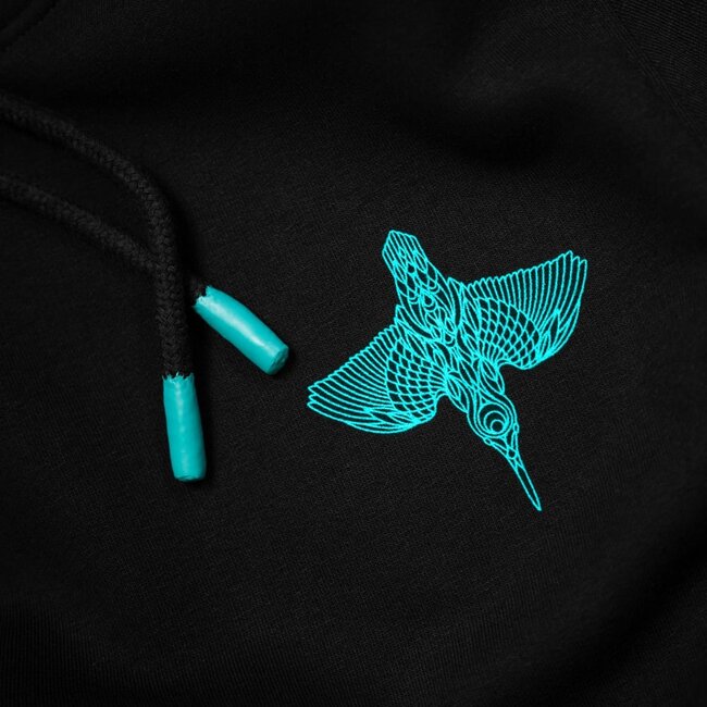 Kumu Take Flight Hoodie martin-pêcheur avec tissu brossé doux et luxueux et sweat à capuche