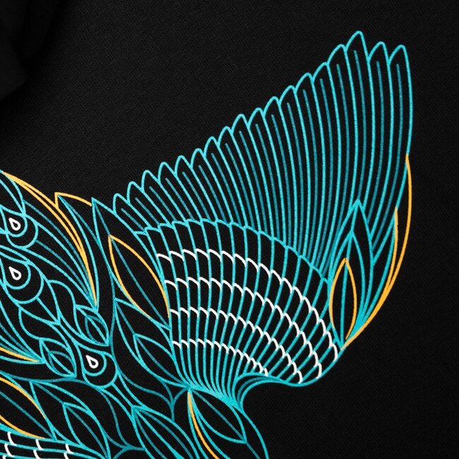 Kumu Take Flight Hoodie martin-pêcheur avec tissu brossé doux et luxueux et sweat à capuche