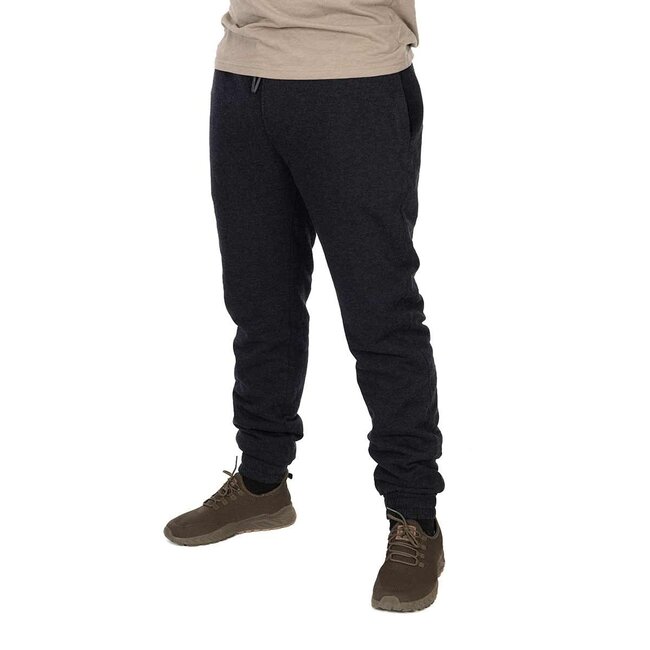 FOX Collection Sherpa Joggers - Black/Orange - Pantalon de jogging chaud avec doublure en sherpa