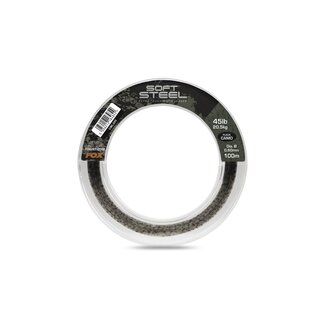 FOX Soft Steel Leader - Fleck Camo