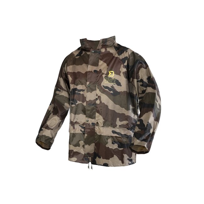 Delphin Combinaison de pluie Camouflage - Imperméable et compacte pour les jours de pluie