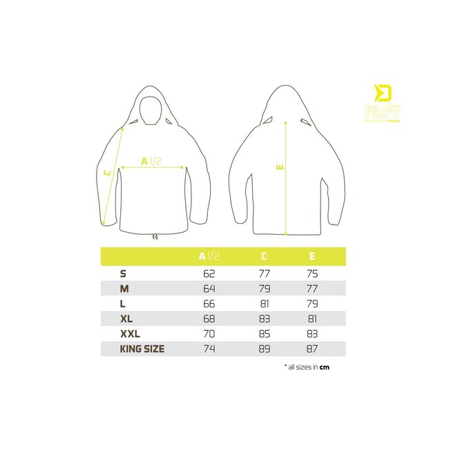 Delphin Combinaison de pluie Camouflage - Imperméable et compacte pour les jours de pluie