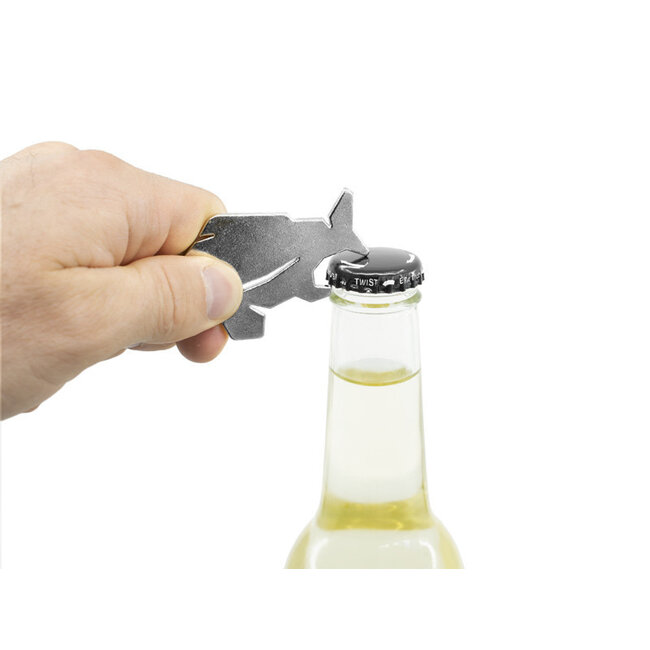 Delphin Porte-clés carpe et ouvre-bière - pratique et unique