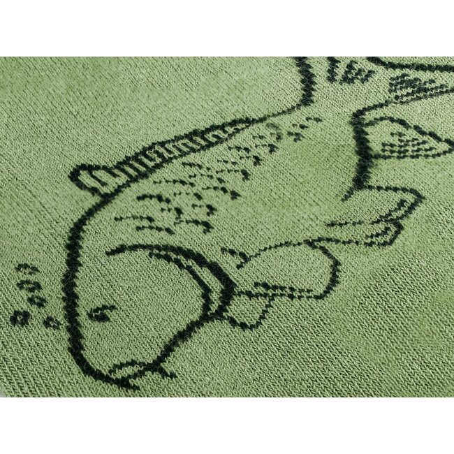 Delphin Happy Fishing - Chaussettes Carpe - Confortables - Taille 41-46 - Vertes