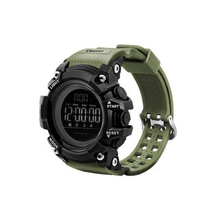 Delphin WIRUS - Montre digitale - Vert Carpy - Résistant à l'eau