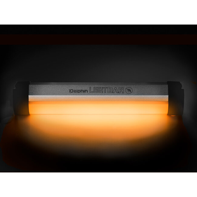 Delphin LightBAR UC Biwy Lamp - Lumière blanche/orange avec télécommande