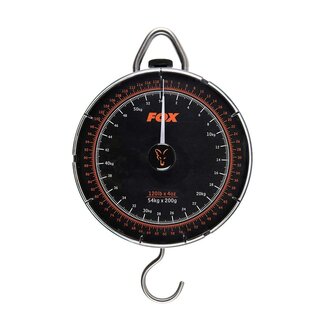 FOX Balance à cadran - Balance analogique - 27kg/60lb