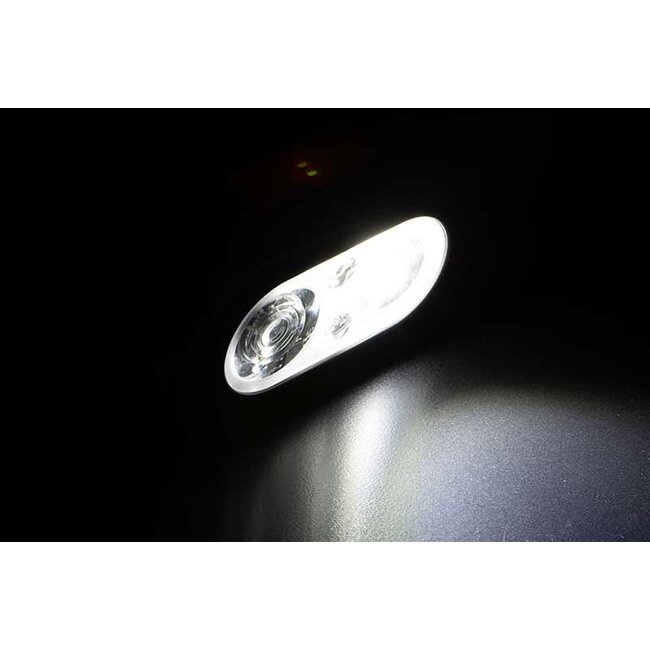 FOX Lampe frontale Halo 500C multicolore avec lumières LED blanches, rouges et vertes