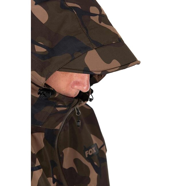 FOX Veste RS25K ¾ - Veste technique imperméable pour l'extérieur en kaki.