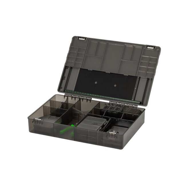 Korda Tackle Box Large - Collection complète avec accessoires populaires